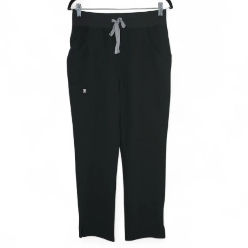 Figs Scrub Mens Pants Size M Black  Technically Collection Straight Nurse‎